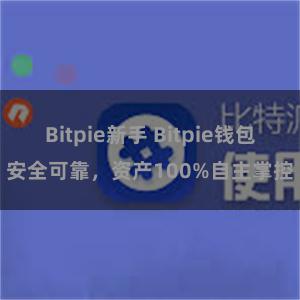 Bitpie新手 Bitpie钱包安全可靠，资产100%自主掌控