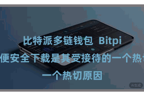 比特派多链钱包  Bitpie的方便安全下载是其受接待的一个热切原因