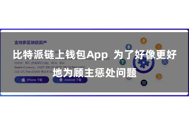 比特派链上钱包App  为了好像更好地为顾主惩处问题