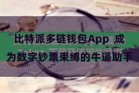 比特派多链钱包App  成为数字钞票束缚的牛逼助手